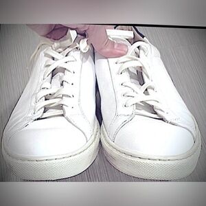 Woman by Common Projects white leather lace up sneakers Size EU 38 = US 8